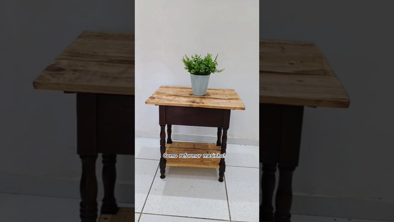 Como reformar mesinha