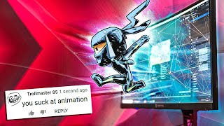 a Troll Said I Sucked at Animation... So I Animated a Ninja to do THIS!