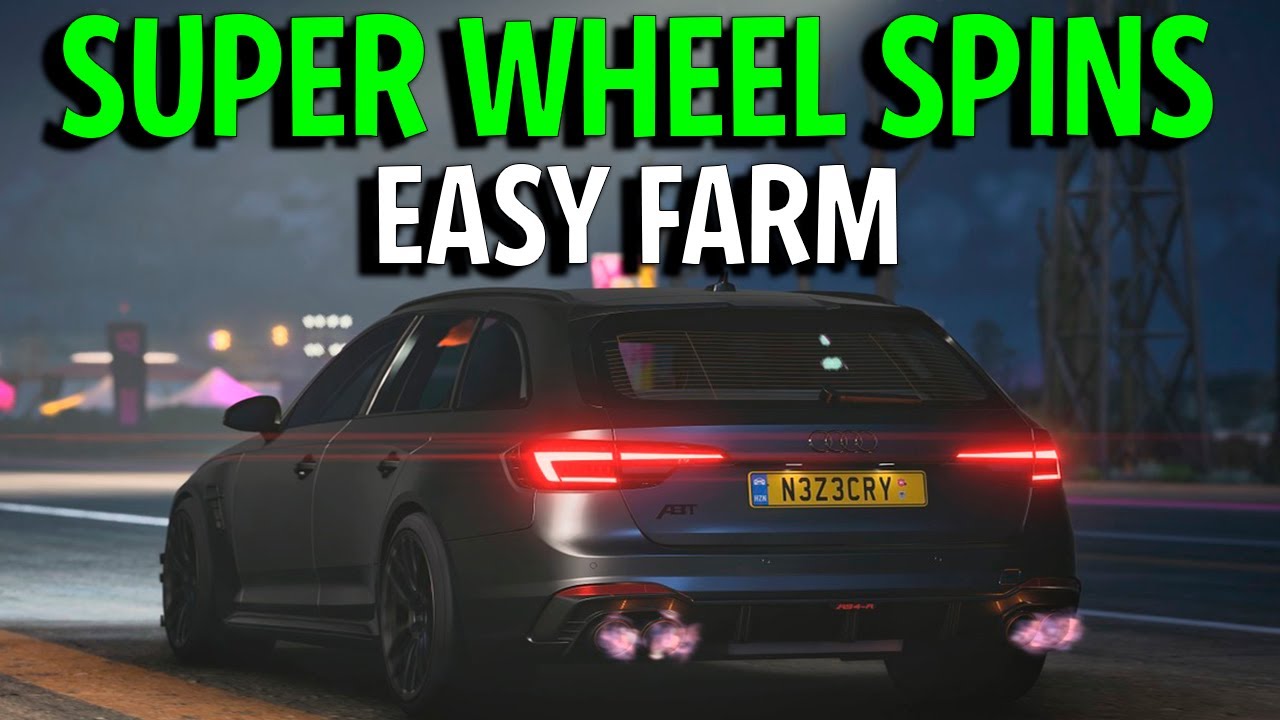 The NEW BEST way to Farm Super WheelSpins in Forza Horizon 5 (How to