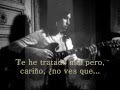 Amy Winehouse - A Song For You (Spanish Subtitles)