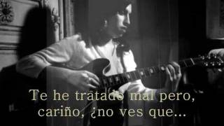 Amy Winehouse - A Song For You (Spanish Subtitles) chords