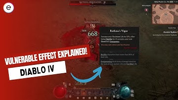 Diablo 4: Vulnerable Effect Explained!