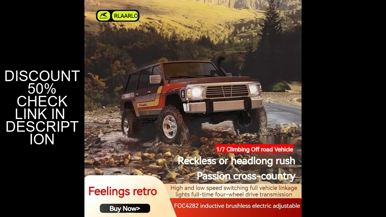 New LLL Tk07 1/7 Simulation Rc Model Climbing Car Remote Control Four-Wheel Drive Dual Speed Differe