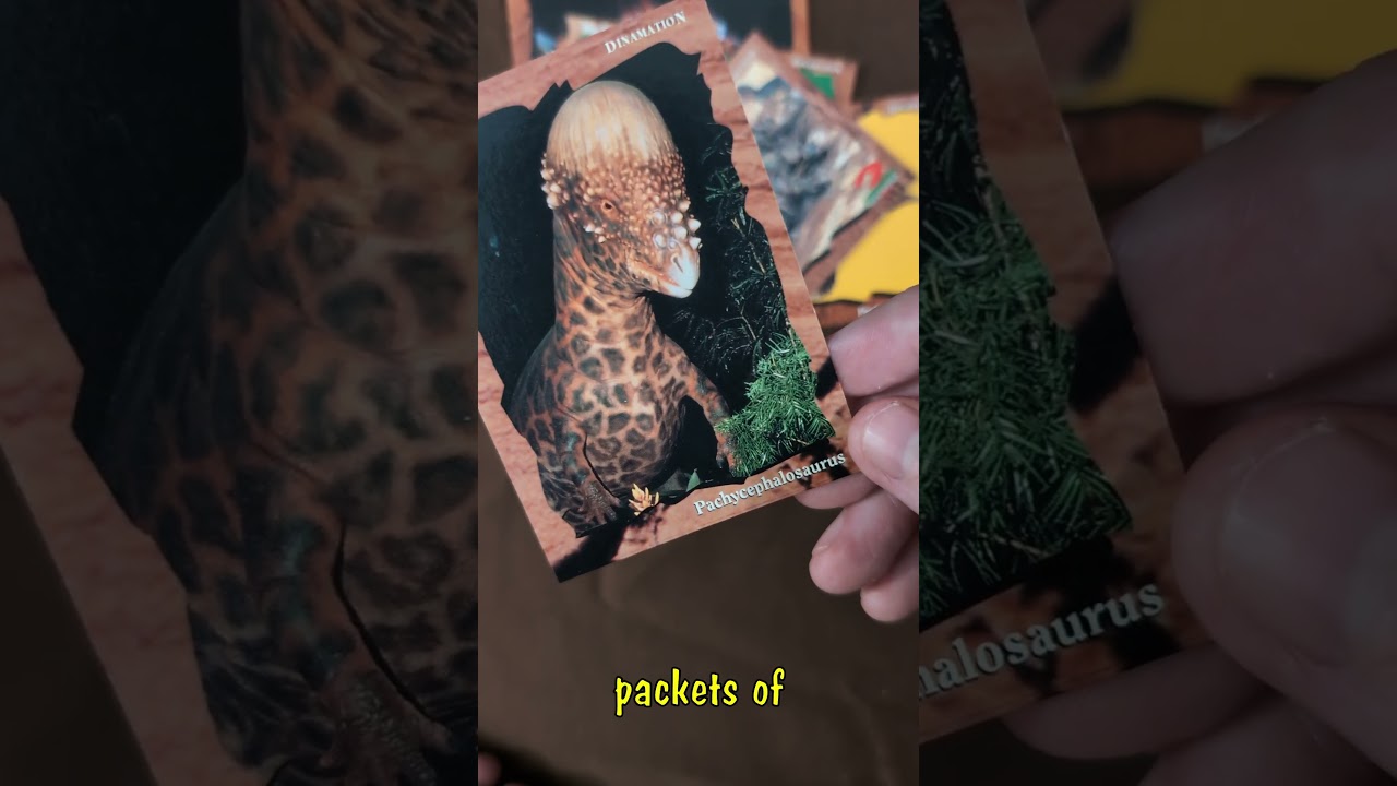 Dino Cards - Daily Draw 2026-01-07 #tradingcards #boosterpacks #dinosaurs #reptiles #birds