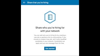 Posting a Free Job Listing on LinkedIn for your Company Posting a Free Job Listing on LinkedIn for your Company