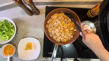Sautéed Bitter Gourd with ground meat | Ginisang Ampalaya |