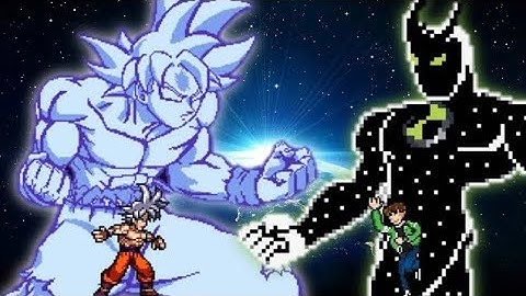 Mastered Ultra Instinct Goku VS Ben 10 S3 in Jump Force Mugen