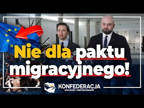 Nie dla paktu migracyjnego UE!