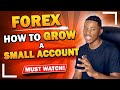 How to grow a small account PART 2 • FREE STRATEGY 2021