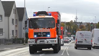 [Von 1982 bis 2023] 8 Generationen WLF der Feuerwehr Kiel auf Einsatzfahrten