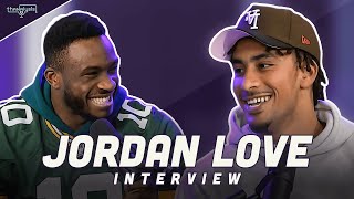 Jordan Love on playing QB for the Green Bay Packers, relationship with Aaron Rodgers and NFL life