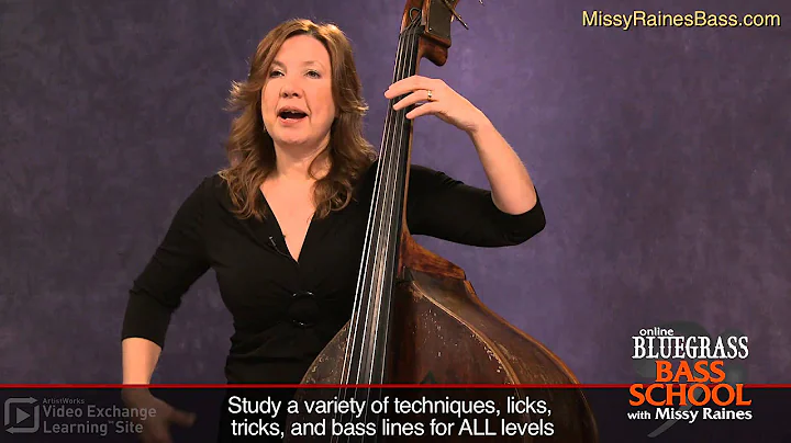 Bluegrass Bass Lessons with Missy Raines: Body Ene...