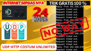 Cara Ampuh Mengatasi UDP Custom Timeout di HTTP Custom! gratis terbaru 2025