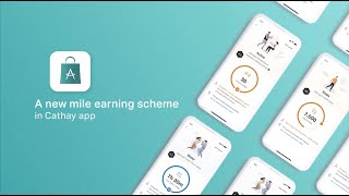 Cathay wellness journey | A new mile earning scheme in Cathay app screenshot 1