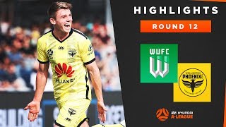 Highlights: Western United v Wellington Phoenix – Round 12 Hyundai A-League 2019\/20 Season