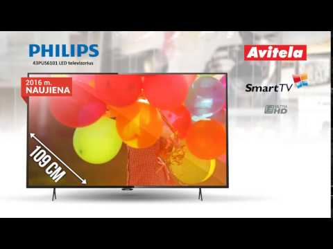 PHILIPS 43PUS6101 televizorius | AVITELA