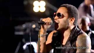 Lenny Kravitz - Black and White America (Walmart soundcheck)