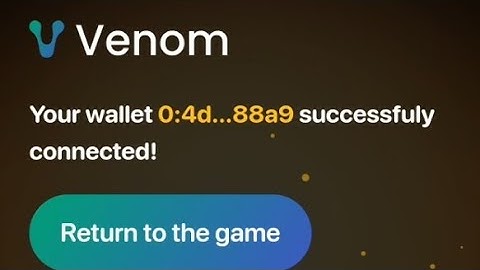 CONNECT DOTCOIN TO VENOM WALLET (A STEP BY STEP GUIDE)