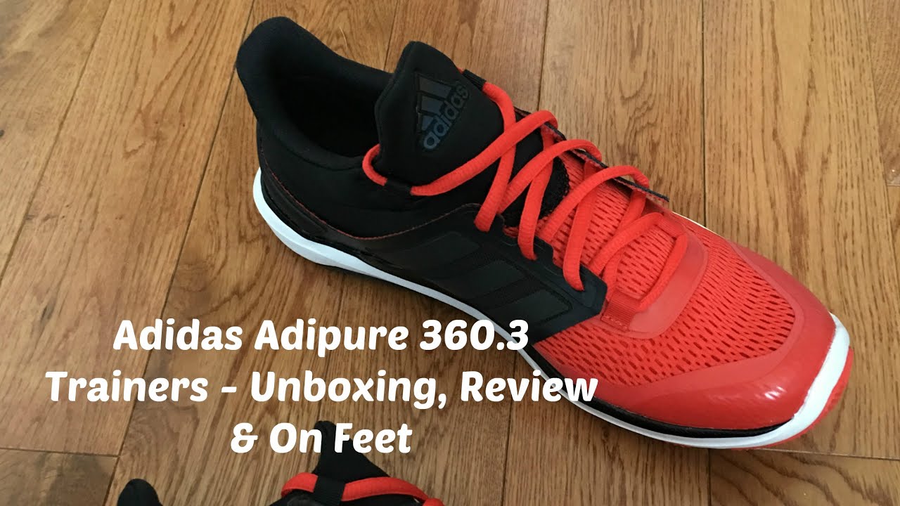 esponja Rendición En realidad Adidas Adipure 360.3 Trainers - Unboxing, Review & On Feet - YouTube