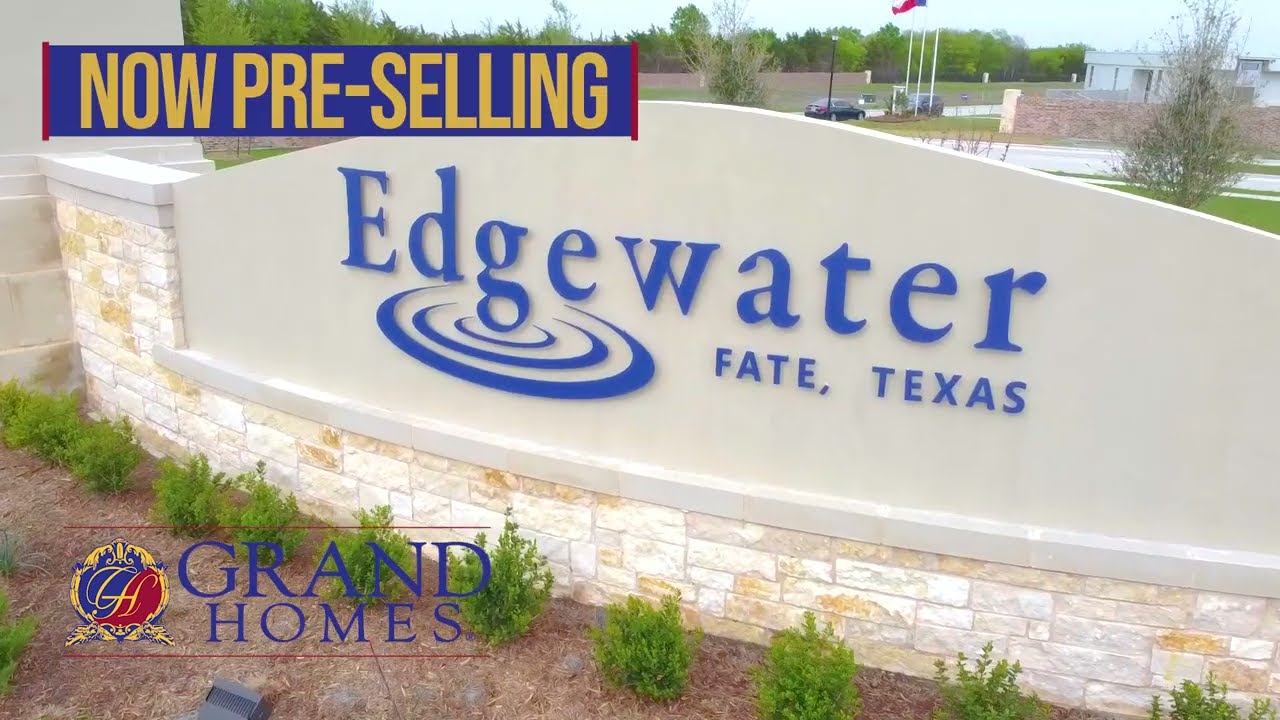 Grand Homes at Edgewater in Rockwall Texas!!
