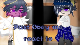 Past Obey me react|Part 6.Belphie|Ft.Lots of Headcanons|Lesson 16|Creidst in video|Gacha club ￼