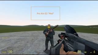 Pro Aim E2 Mod (Gmod)