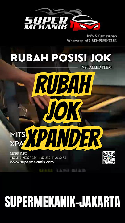 Rubah jok tengah xpander #otomotif #xpander