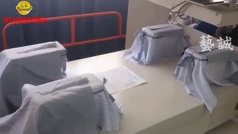 NGAI SHING NS 9503 Automatic Rotation Sleeve Placket Press