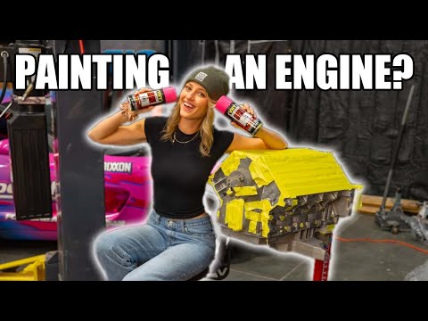 Painting my C5 Corvette ENGINE!