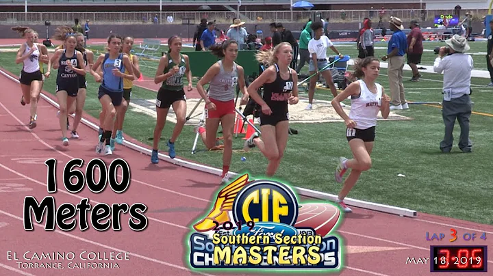 2019 TF - CIF-ss Masters - 1600 Meters (Girls)