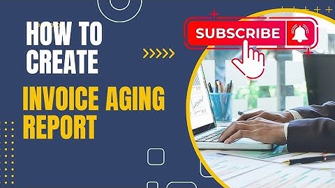 How to create a Invoice Aging Report with IF AND Functions in Excel