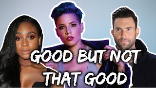 Sure, They CAN Sing BUT They're NOT Amazing Either | Halsey, Adam Levine, Normani... (part 3)