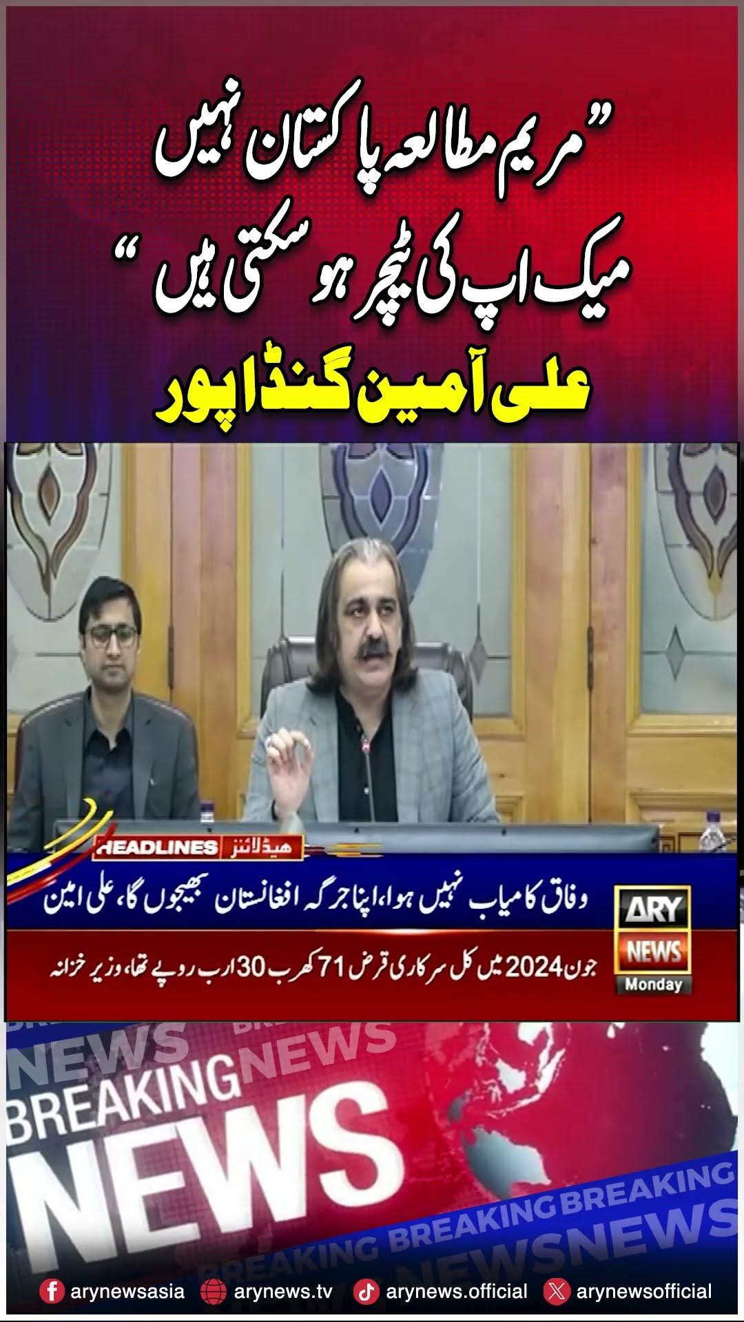 #cmpunjab #maryamnawaz #cmkpk #aliamingandapur #Criticizes #arynews  #youtubeshorts #shorts #reels