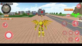 Formula Car Robot Transform - Flying Dragon Robot by Inferno Games Studio screenshot 2