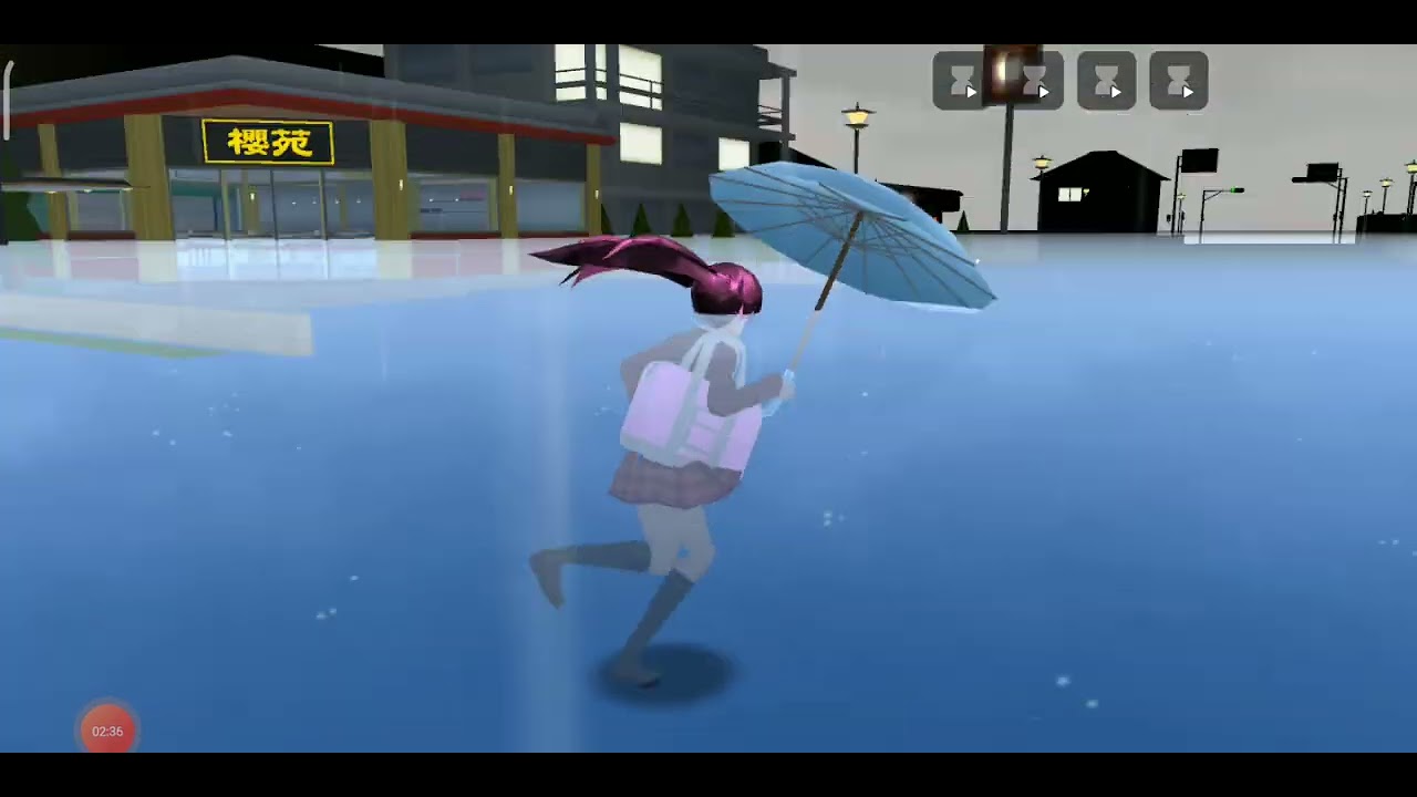 မိုးတွေရွာရေတွေကြီးပီပင်လဲထဲပါသွားသဲကောင်းမလေး⛈ sakuraschool