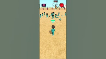 PART 🚷💔😭 28 SQUID GAME 3D K SNIPER CHALLENGE #squidgame #viral #shorts #jondada #gaming #youtuber