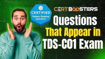 Tableau Desktop Specialist Certification | Actual TDS-C01 Exam Like Practice Questions