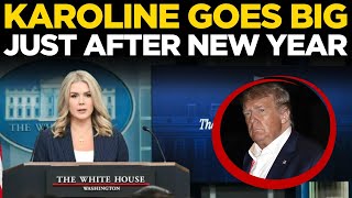 Karoline leavitt LIVE: Karoline’s Unexpected New Year Announcement Shocks US Govt | Karoline Leavitt