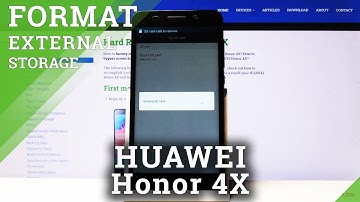 How to Format SD Card in HUAWEI Honor 4X - Fix Memory Card