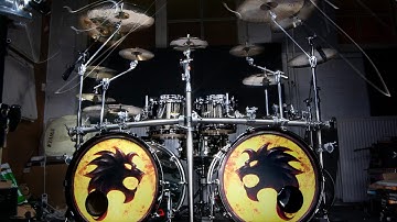 Tama Starclassic Maple, New drum kit build up time lapse video