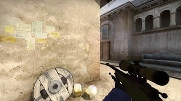 CS:GO - Lucky "NoScope"  Shot -