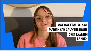 'Ik bak graag, maar ik wil er mijn beroep niet van maken' - Marith Van Cauwenberghe WAT WAT Stories by WAT WAT 55 views 1 year ago 4 minutes, 7 seconds