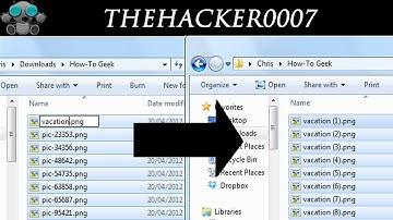 Quick Tip: Renaming Multiple Files at Once on Windows