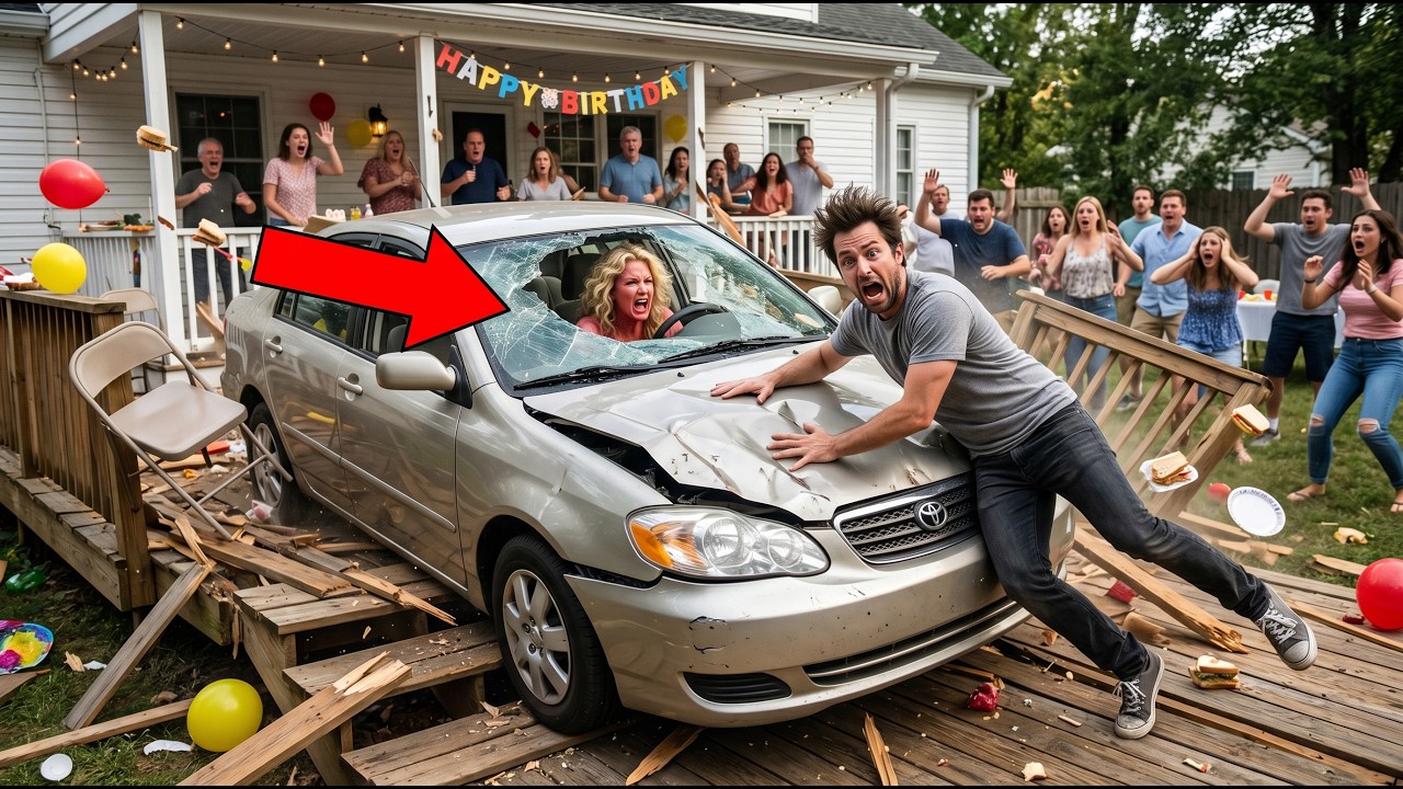 HOA Karen Crashed Her Car Into My Birthday Party and Knocked Down My ...