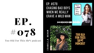 #078: Chasing Bad Boys When We Really Crave A Wild Man Feat. Isabella Beham
Today with Isabella Beham, Matchmaker and Love Recruiter, we talk about the difference between being bad and being wild. This conversation took me places I didn’t expect and I absolutely loved it.
𝗪𝐞 𝐜𝐨𝐯𝐞𝐫:
+ Disobedient men and women vs the bad rebellious ones.
+ The dark side of spirituality.
+ Confusing people pleasing with sex positivity.
+ And how there is no toxic masculinity, only an unevolved one.
If you have any questions or thoughts from this or any other episodes, I want to hear from you. You can message me directly here: https://www.angie-s.com/contact
Find Isabella on insta @issyliving/ & http://issyliving.co/
If you want to support this show, I have a ‘AMA’ donor exclusives here:https://www.buymeacoffee.com/2oldforthisshit
Become a podcaster with me: https://www.learnpodcasting.online/ #078: Chasing Bad Boys When We Really Crave A Wild Man Feat. Isabella Beham