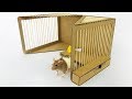 DIY Simple Rat Trap from Cardboard