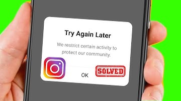 😥instagram we restrict certain content and actions to protect our community | fix try again insta