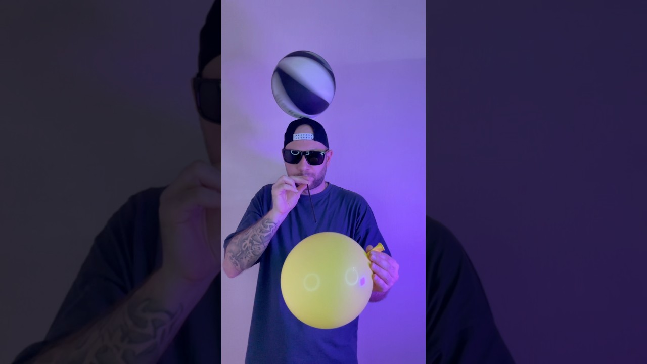 Amazing Balloon Trick😃