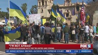 Local Ukrainians Check On Loved Ones Back Home
