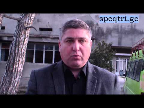 გამგებელი ზემო კაჭრეთის რწმუნებულზე საუბრობს